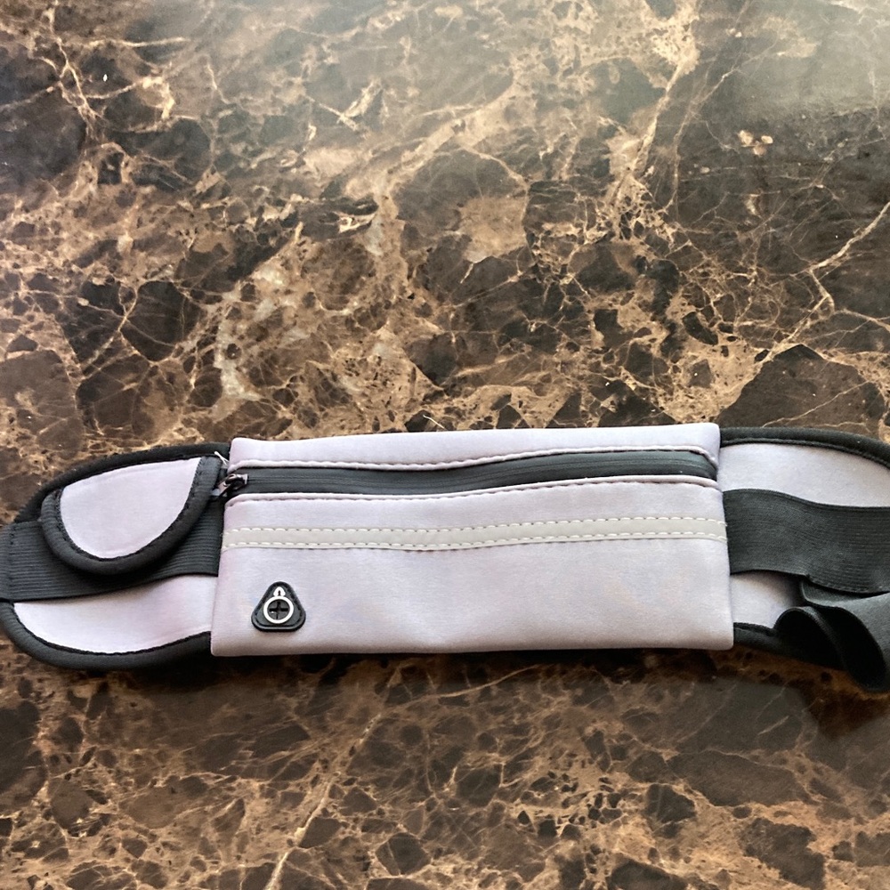 Gray Belt Bag